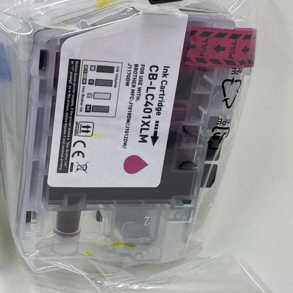 CB-LC404-4PK Ink Black, Blue, Magenta Colors Only.  No Yellow Ink. Read Descript - Picture 10 of 12
